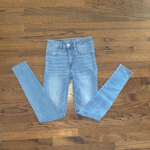 American eagle Hi rise Jeggings jeans
